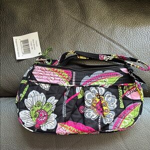 Vera Bradley frannie bag in moonlight blooms